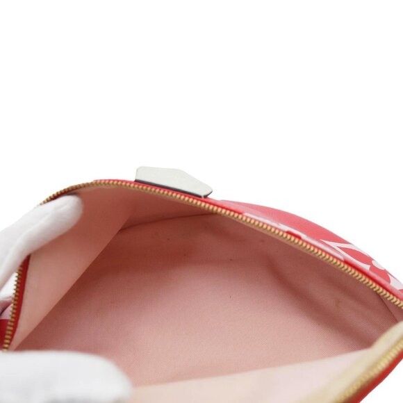 Louis Vuitton  Giant Monogram Canvas Bumbag Rouge - Picture 10 of 12